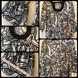 Black & White Ladies Blouse